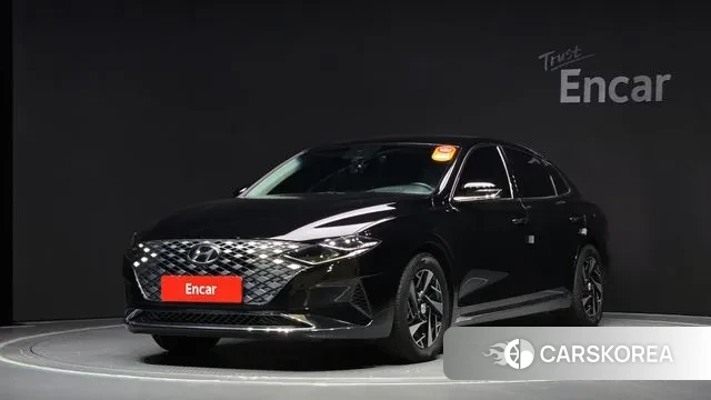 Hyundai The New Grandeur IG Hybrid 2022 Черный из Кореи