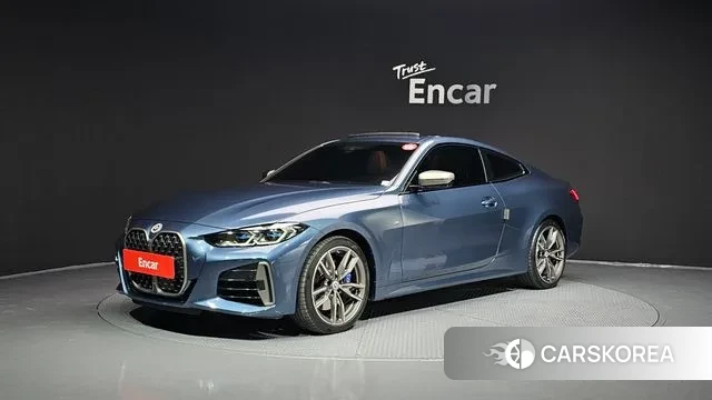 BMW 4 Series (G22) 2023 Синий из Кореи