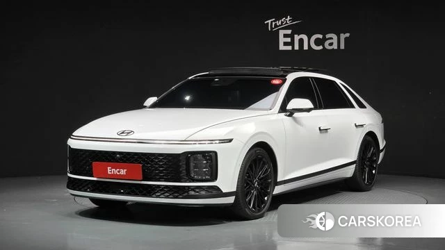 Hyundai Grandeur Hybrid (GN7) 2023 Белый из Кореи