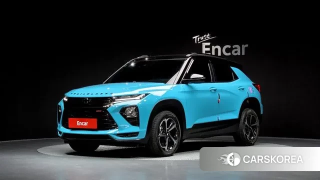 Chevrolet (GM Daewoo) Trailblazer 2021 Синий из Кореи