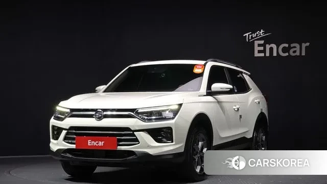 Ssangyong Beautiful Korando 2019 Белый из Кореи