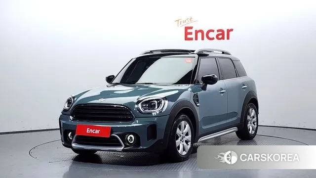 Mini Cooper Countryman 2022 Зеленый из Кореи