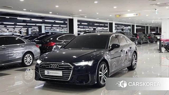 Audi A6 (C8) 2023 Синий из Кореи