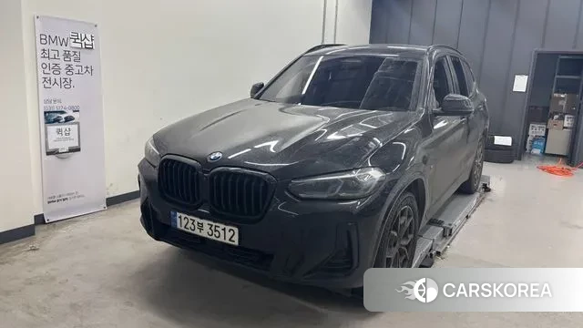 BMW X3 (G01) 2022 Черный из Кореи