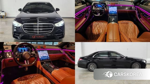 Mercedes-Benz S-Class W223 2021 Черный из Кореи