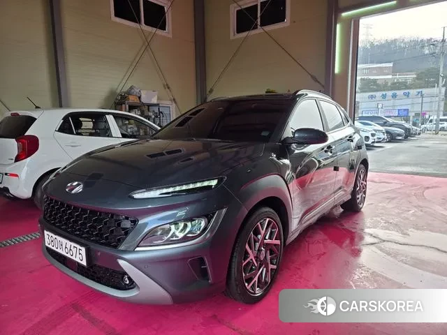 Hyundai The New Kona Hybrid 2021 Серый из Кореи