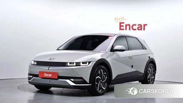 Hyundai Ionic 5 2021 Серебристо-серый из Кореи