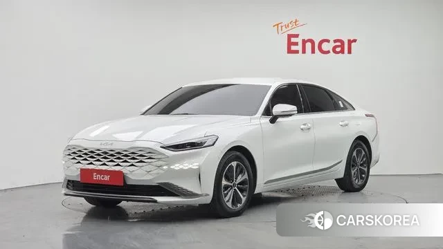 Kia K8 Hybrid 2022 Белый из Кореи
