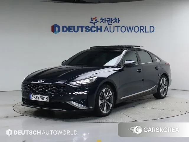 Kia K8 2023 Черный из Кореи