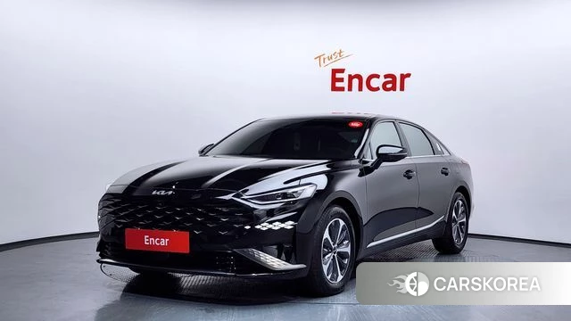 Kia K8 Hybrid 2021 Черный из Кореи