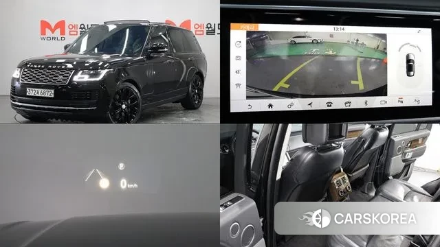 Land Rover Range Rover 4th Generation 2018 Черный из Кореи