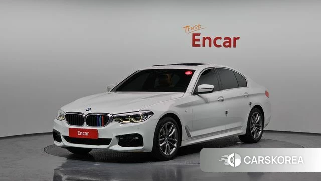 BMW 5 Series (G30) 2018 Белый из Кореи