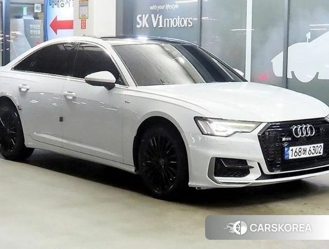 Audi A6 (C8) 2020 Белый из Кореи