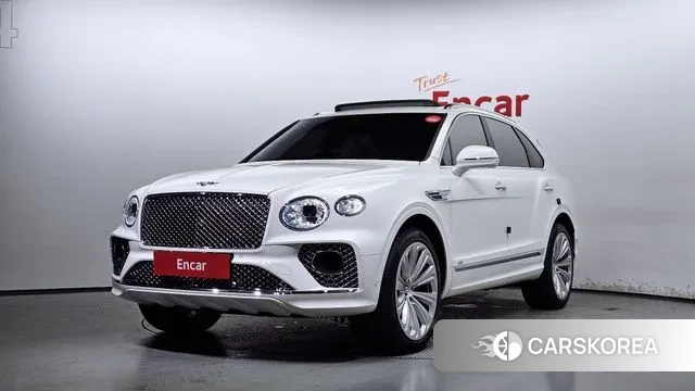 Bentley Bentayga 2022 Белый из Кореи