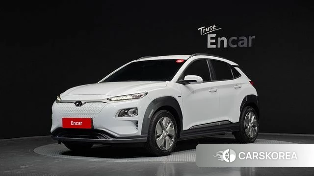Hyundai Kona Electric 2020 Белый из Кореи