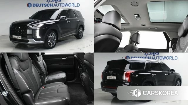 Hyundai The New Palisade 2023 Черный из Кореи