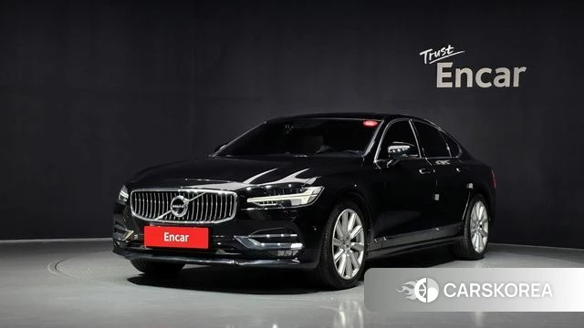 Volvo S90 2019 Черный из Кореи