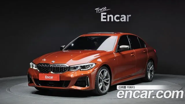 BMW 3 Series (G20) 2020 Оранжевый из Кореи