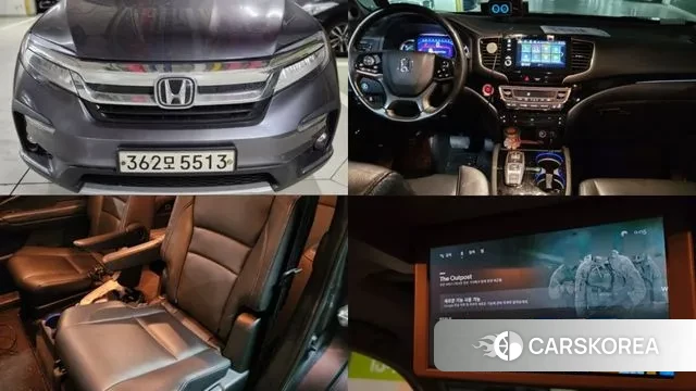 Honda Pilot 3rd generation 2019 Серый из Кореи