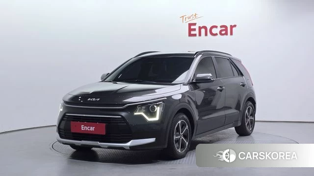 Kia Di Ol Nu Niro 2023 Серый из Кореи