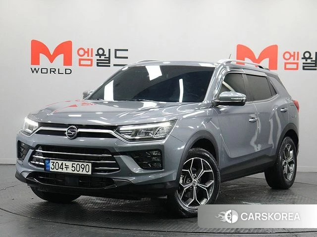 Ssangyong Beautiful Korando 2021 Серый из Кореи