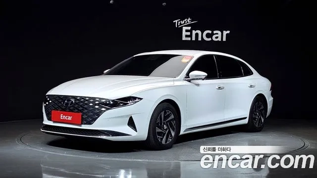 Hyundai The New Grandeur IG Hybrid 2020 Белый из Кореи