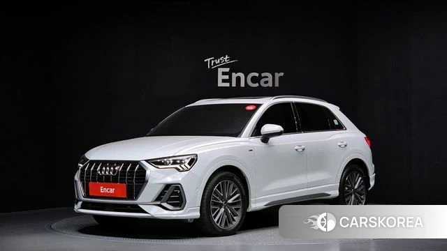 Audi Q3 (F3) 2023 Белый из Кореи