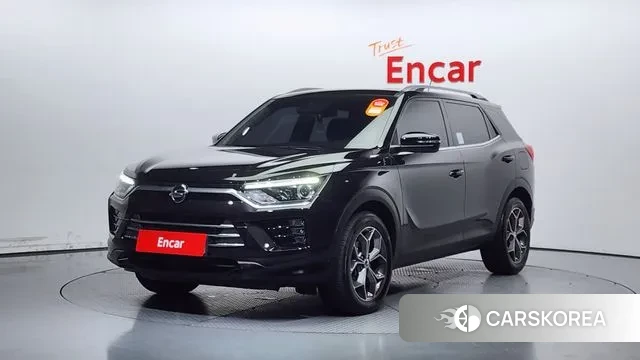 Ssangyong Beautiful Korando 2021 Черный из Кореи