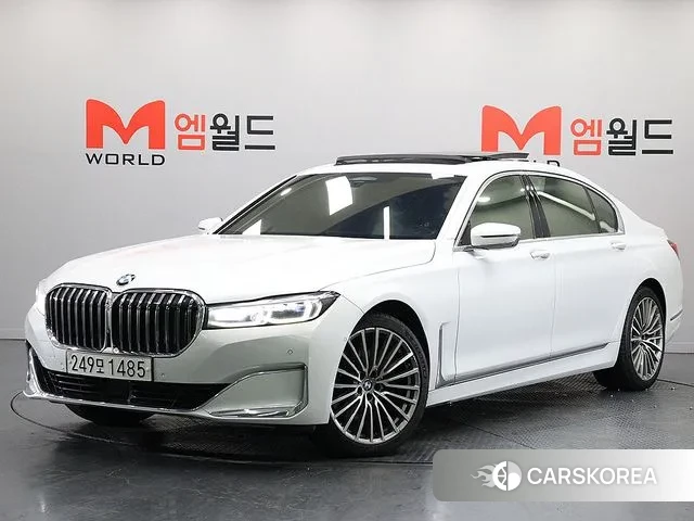 BMW 7 Series (G11) 2019 Белый из Кореи
