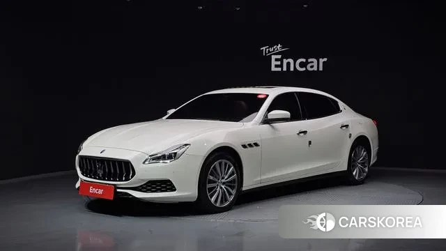 Maserati Quattroporte 2018 Белый из Кореи