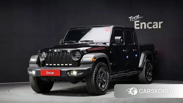 Jeep Gladiator (JT) 2021 Черный из Кореи