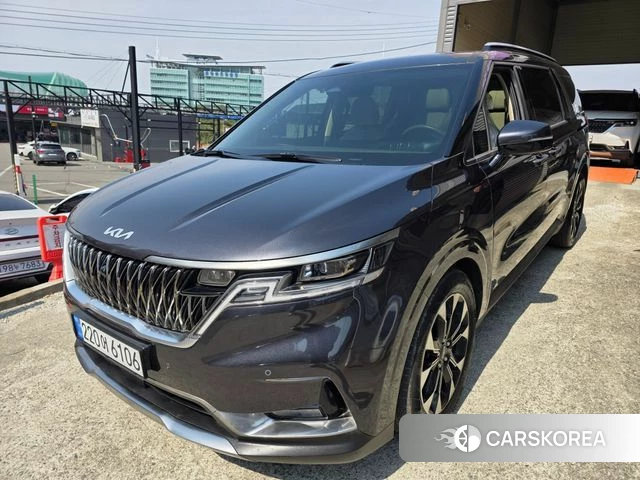 Kia Carnival 4th generation 2023 Серый из Кореи