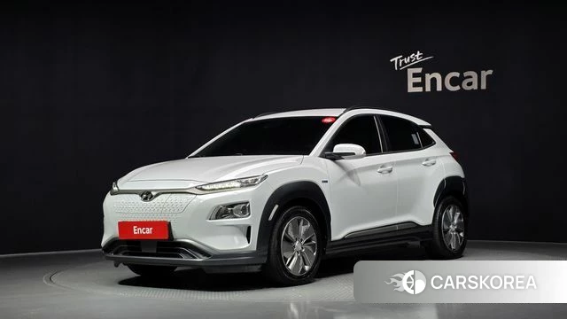 Hyundai Kona Electric 2020 Белый из Кореи