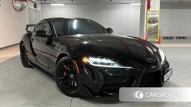 Toyota Supra 5th Generation 2021 Черный из Кореи