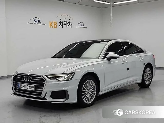 Audi A6 (C8) 2020 Белый из Кореи