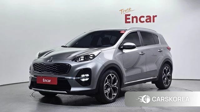 Kia Sportage The Bold 2020 Серебристо-серый из Кореи