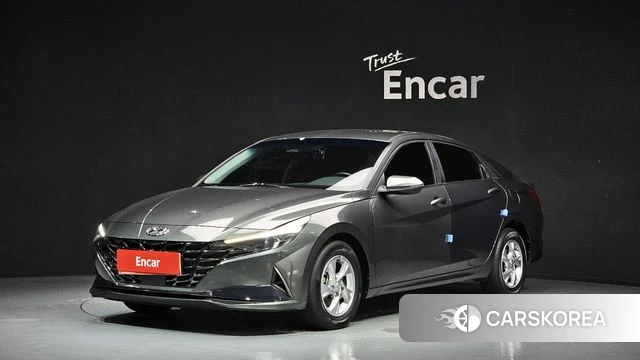 Hyundai Avante (CN7) 2021 Серый из Кореи
