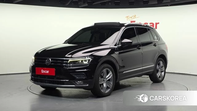 Volkswagen Tiguan second Generation 2018 Черный из Кореи