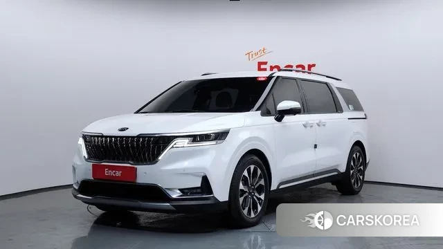 Kia Carnival 4th generation 2021 Белый из Кореи