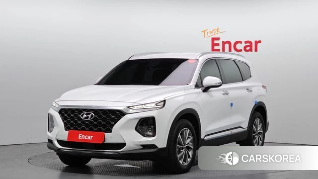 Hyundai Santa Fe TM 2020 Белый из Кореи
