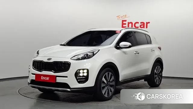 Kia Sportage 4th Generation 2018 Белый из Кореи