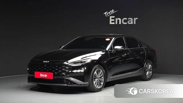 Kia K8 Hybrid 2023 Черный из Кореи