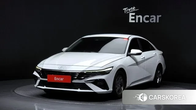 Hyundai The New Avante (CN7) 2023 Белый из Кореи