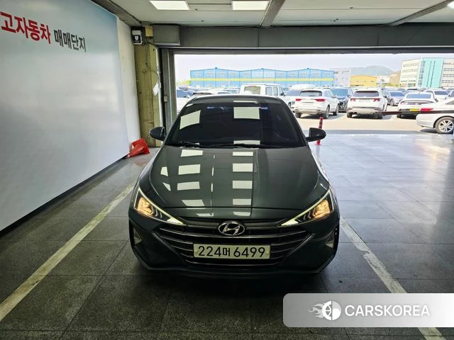 Hyundai The New Avante AD 2019 Серебристо-серый из Кореи