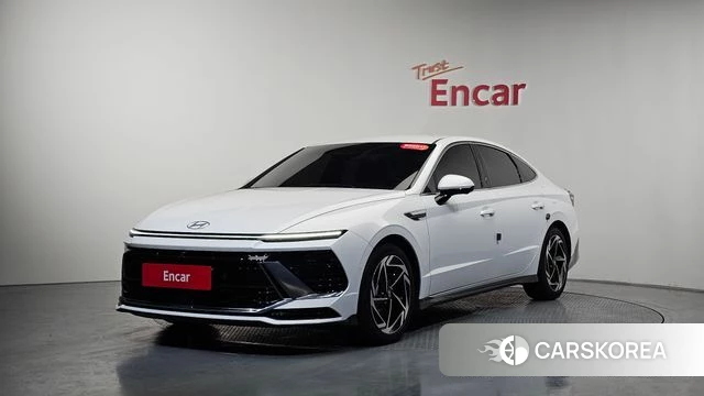 Hyundai Sonata D Edge Hybrid (DN8) 2024 Белый из Кореи