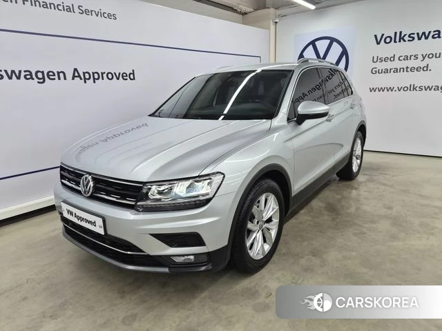 Volkswagen Tiguan second Generation 2018 Серебряный из Кореи