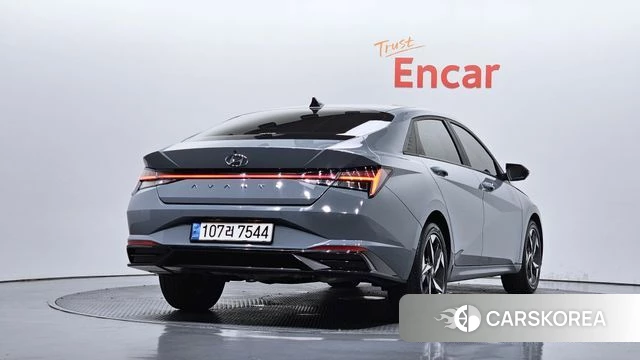 Hyundai Avante (CN7) 2021 Цвет галактики из Кореи