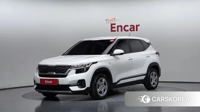 Kia Seltos 2021 Белый из Кореи