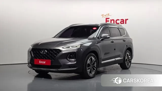 Hyundai Santa Fe TM 2018 Серый из Кореи