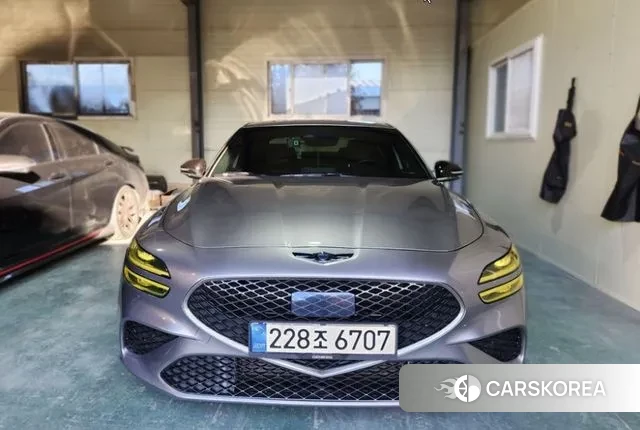 Genesis The New G70 2021 Серебристо-серый из Кореи